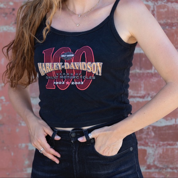 HARLEY DAVIDSON VINTAGE TANK - Picture 3 of 5